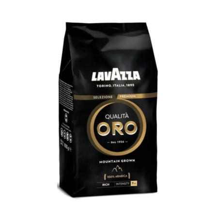 czarne opakowanie kawy Lavazza Oro Mountain Grow 1 kg