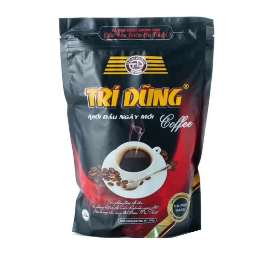 Kawa wietnamska grubo mielona Tri Dung Czarna