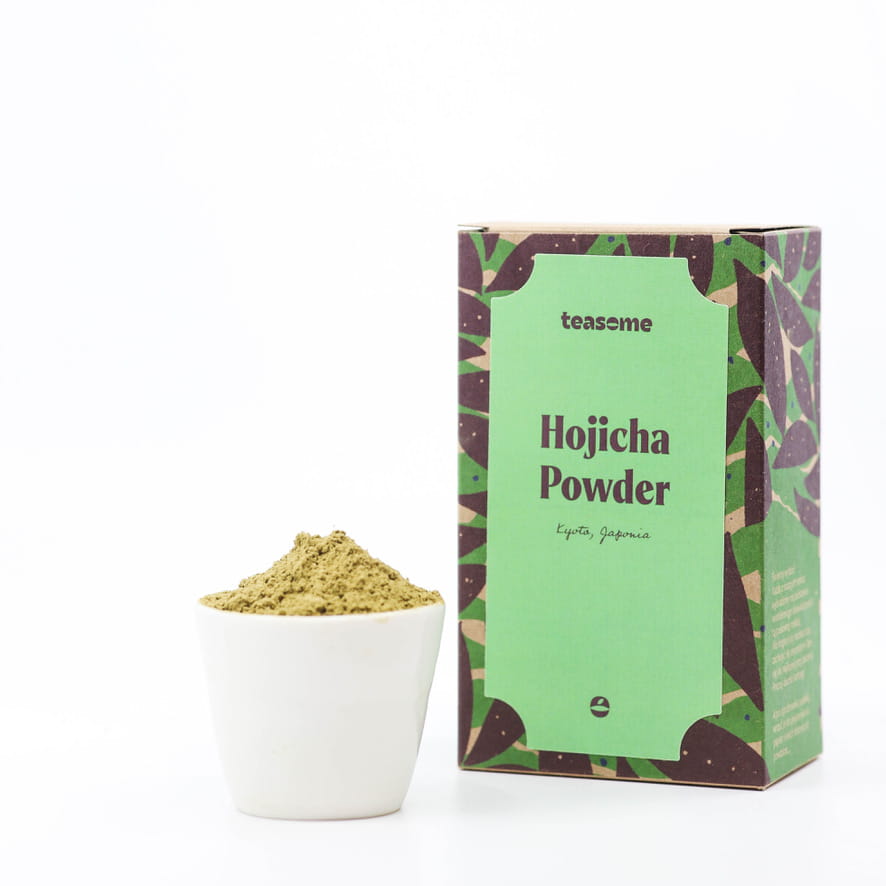 Sproszkowana zielona herbata prosto z Japonii. Sencha sproszkowana Hojicha Powder