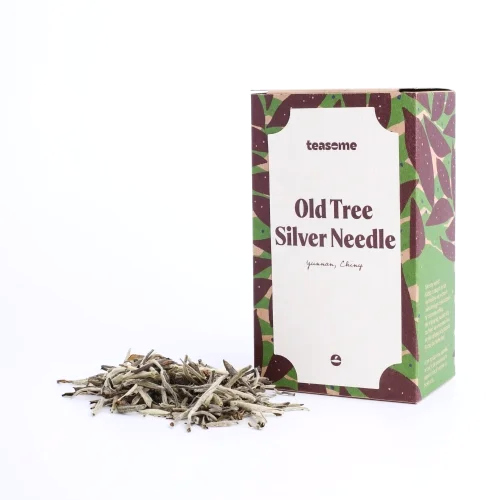 Biała herbata Old Tree Silver Needle. Yunnan Chiny.